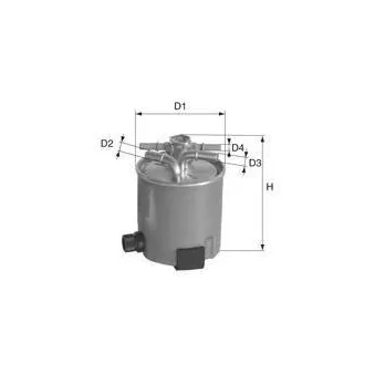 Filtre à carburant MOTRIO 8671019204