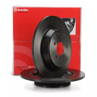 Jeu de 2 disques de frein arrière BREMBO 08.N258.21