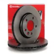 Jeu de 2 disques de frein arrière BREMBO 09.9582.11 - Visuel 1