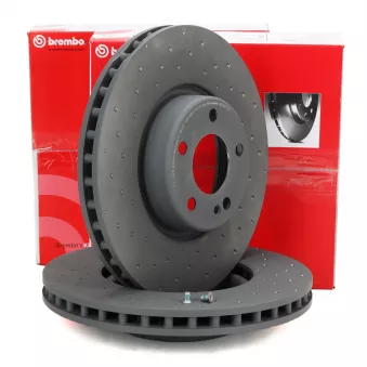 Jeu de 2 disques de frein avant BREMBO 09.D527.23