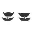 Jeu de 4 plaquettes de frein avant BOSCH 0 986 424 933 - Visuel 1