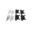 Jeu de 4 plaquettes de frein avant BOSCH 0 986 424 972 - Visuel 2