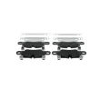 Jeu de 4 plaquettes de frein avant BOSCH 0 986 424 972 - Visuel 3