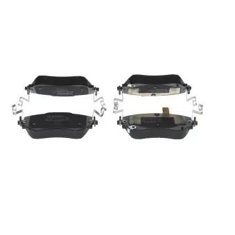 Jeu de 4 plaquettes de frein avant BOSCH 0 986 460 015