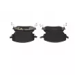 Jeu de 4 plaquettes de frein avant BOSCH 0 986 460 015 - Visuel 3