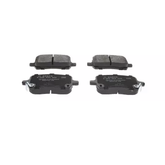 Jeu de 4 plaquettes de frein avant BOSCH 0 986 494 306
