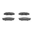 Jeu de 4 plaquettes de frein avant BOSCH 0 986 494 425 - Visuel 1