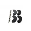 Jeu de 4 plaquettes de frein avant BOSCH 0 986 494 677 - Visuel 2