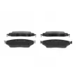 Jeu de 4 plaquettes de frein avant BOSCH 0 986 494 741 - Visuel 1