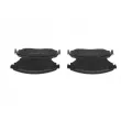 Jeu de 4 plaquettes de frein avant BOSCH 0 986 494 741 - Visuel 3