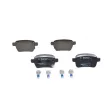 Jeu de 4 plaquettes de frein arrière BOSCH 0 986 494 747 - Visuel 1