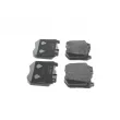 Jeu de 4 plaquettes de frein avant BOSCH 0 986 494 750 - Visuel 2