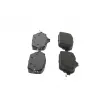 Jeu de 4 plaquettes de frein avant BOSCH 0 986 494 951 - Visuel 2
