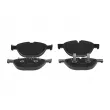 Jeu de 4 plaquettes de frein avant BOSCH 0 986 494 955 - Visuel 1