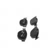Jeu de 4 plaquettes de frein avant BOSCH 0 986 494 955 - Visuel 2