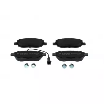Jeu de 4 plaquettes de frein avant BOSCH 0 986 TB2 961