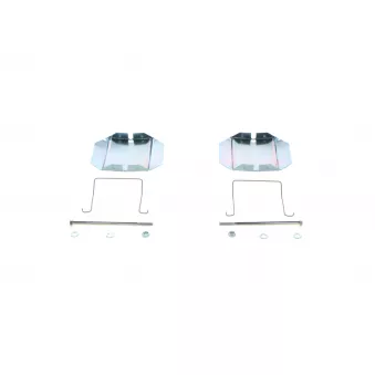 Kit d'accessoires, plaquette de frein à disque BOSCH 1 987 474 333