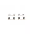 Kit d'accessoires, plaquette de frein à disque BOSCH 1 987 474 348 - Visuel 1