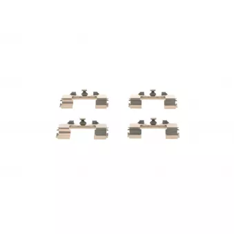 Kit d'accessoires, plaquette de frein à disque BOSCH 1 987 474 349