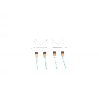 Kit d'accessoires, plaquette de frein à disque BOSCH 1 987 474 358