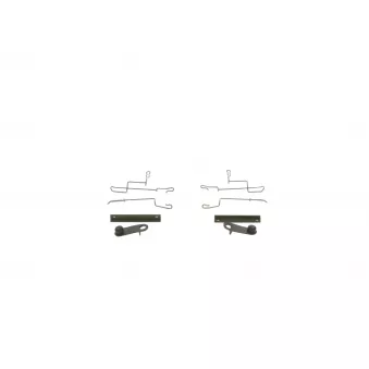 Kit d'accessoires, plaquette de frein à disque BOSCH 1 987 474 362