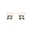 Kit d'accessoires, plaquette de frein à disque BOSCH 1 987 474 367 - Visuel 1