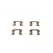 Kit d'accessoires, plaquette de frein à disque BOSCH 1 987 474 369 - Visuel 3