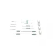 Kit d'accessoires, mâchoire de frein BOSCH 1 987 475 387 - Visuel 3