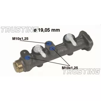 Maître-cylindre de frein TRUSTING PF004