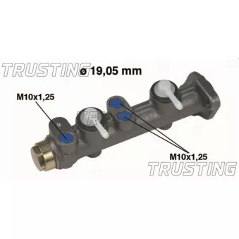 Maître-cylindre de frein TRUSTING PF013