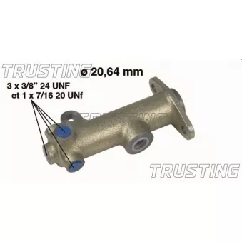 Maître-cylindre de frein TRUSTING PF133