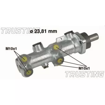 Maître-cylindre de frein TRUSTING PF209