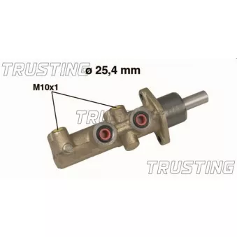 Maître-cylindre de frein TRUSTING PF547