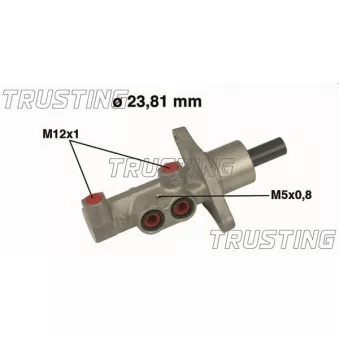 Maître-cylindre de frein TRUSTING PF581