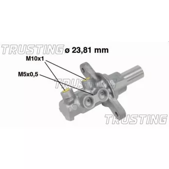 Maître-cylindre de frein TRUSTING PF845