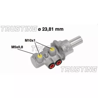 Maître-cylindre de frein TRUSTING PF847