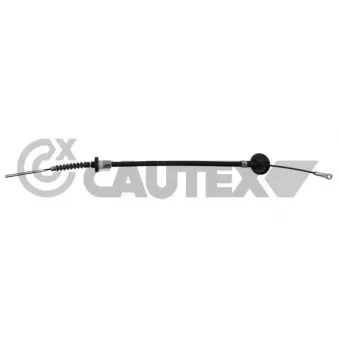 Tirette à câble, commande d'embrayage CAUTEX 011167