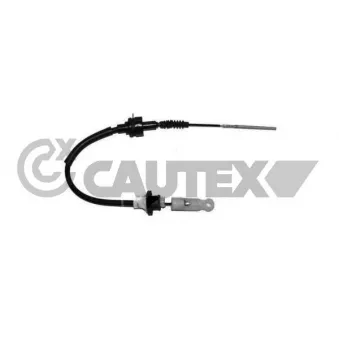Tirette à câble, commande d'embrayage CAUTEX 011185