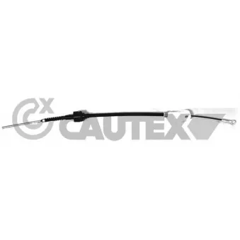 Tirette à câble, commande d'embrayage CAUTEX 011306