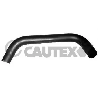 Tuyauterie, vanne EGR CAUTEX 011394