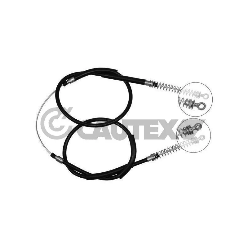 Tirette à câble, frein de stationnement CAUTEX 012562