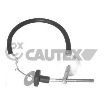 Tirette à câble, commande d'embrayage CAUTEX 013337