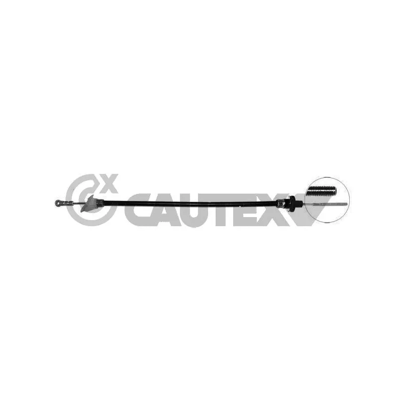Tirette à câble, commande d'embrayage CAUTEX 013847