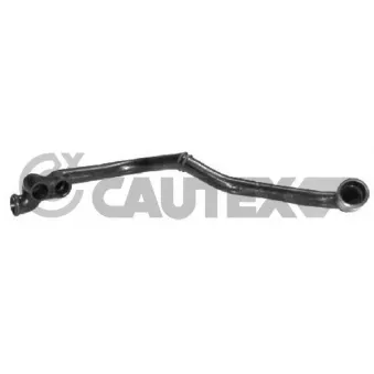 Tuyauterie, vanne EGR CAUTEX 016037