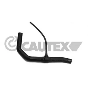 Durite de radiateur CAUTEX 016052