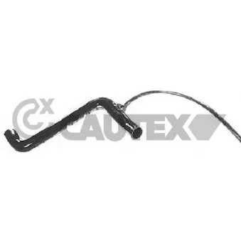 Durite de radiateur CAUTEX 016364