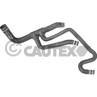 Durite de radiateur CAUTEX 016756