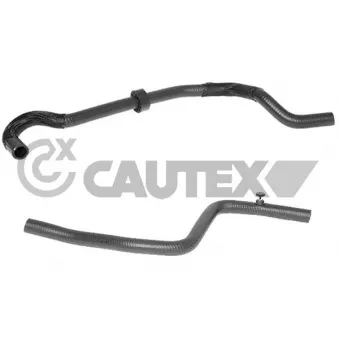 Tuyau, échangeur de chaleur (chauffage) CAUTEX 016760