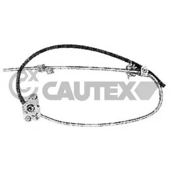 Lève-vitre avant gauche CAUTEX 017046