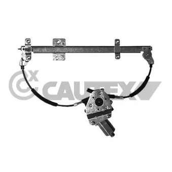 Lève-vitre arrière gauche CAUTEX 017096